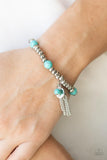 Whimsically Wanderlust - Blue - Paparazzi Accessories - Bracelet - Jewelry with Erin Binford