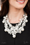 The Janie - White - Paparazzi Accessories - Zi Collection - Jewelry with Erin Binford