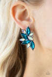 Instant Iridescence - Blue - Paparazzi Accessories - Earring