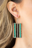 Beadwork Wonder - Black - Paparazzi Accessories - Earring