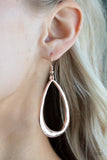 ARTISAN Gallery - Rose Gold - Paparazzi Accessories - Earring