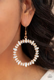 Glowing Reviews - Gold - Paparazzi Accessories - Earring - Jewelry with Erin Binford