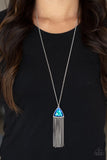 Proudly Prismatic - Blue - Paparazzi Accessories - Necklace - Jewelry with Erin Binford