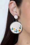 Embroidered Gardens - Multi - Paparazzi Accessories - Earring