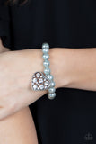 Cutely Crushing - Silver - Paparazzi Accessories - Bracelet