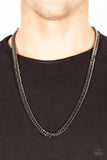 Standing Room Only - Black - Paparazzi Accessories - Necklace