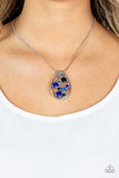 Seasonal Sophistication - Blue - Paparazzi Accessories - Necklace