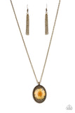 Prairie Passion - Orange - Paparazzi Accessories - Necklace