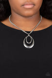 Suburban Storm - Silver - Paparazzi Accessories - Necklace