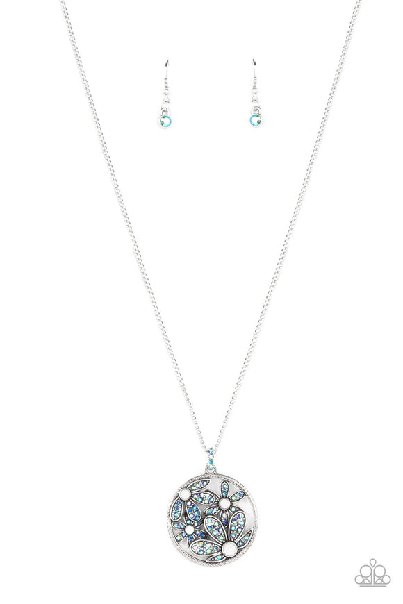 Glade Glamour - Blue - Paparazzi Accessories - Necklace