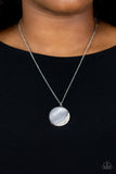 Oceanic Eclipse - Silver - Paparazzi Accessories - Necklace