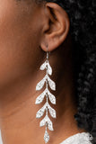 Lead From the FROND - Silver - Paparazzi Accessories- Earring