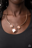 Divine IRIDESCENCE - Copper - Paparazzi Accessories - Necklace