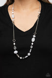 Craveable Color - White - Paparazzi Accessories - Necklace