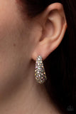 Glamorously Glimmering - Multi - Paparazzi Accessories - Earring