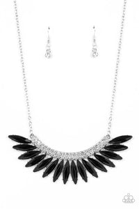 Flauntable Flamboyance - Black- Paparazzi Accessories - Necklace