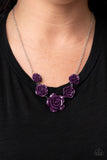 PRIMROSE and Pretty - Purple - Paparazzi Accessories - Necklace