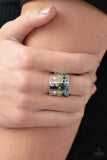 Sizzling Sultry - Green - Paparazzi Accessories - Ring