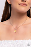 Cottage Retreat - Yellow - Paparazzi Accessories - Necklace