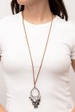 Paradise Pageantry - White - Paparazzi Accessories - Necklace