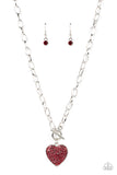 If You LUST - Red - Paparazzi Accessories - Necklace - Jewelry with Erin Binford