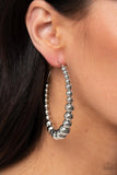 Show Off Your Curves - Silver - Paparazzi Accessories - Earring