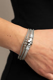 Tahoe Tourist - Silver - Paparazzi Accessories - Bracelet