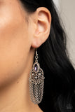 Pressed for CHIME - Purple - Paparazzi Accessories - Earring