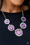 Raw Charisma - Purple - Paparazzi Accessories - Necklace