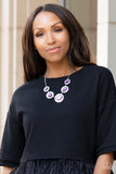 Raw Charisma - Purple - Paparazzi Accessories - Necklace