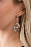 So OVAL-Rated - Silver - Paparazzi Accessories - Earring