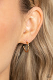 Irresistibly Intertwined - Gold - Paparazzi Accessories - Earring