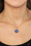 Moon Magic - Blue - Paparazzi Accessories - Necklace