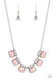 Interstellar Inspiration - Pink - Paparazzi Accessories - Necklace