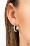 Positively Petite - White - Paparazzi Accessories - Earring