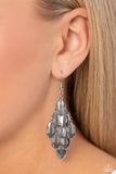 Tumbleweed Trek - Silver - Paparazzi Accessories- Earring