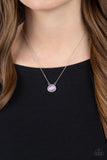 Treasure Me Always - Purple - Paparazzi Accessories - Necklace