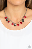 Best Decision Ever - Red - Paparazzi Accessories - Necklace