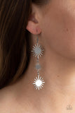 Solar Soul - Silver - Paparazzi Accessories - Earring