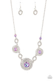 Cosmic Cosmos - Purple - Paparazzi Accessories - Necklace