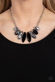 Crystallized Couture - Black - Paparazzi Accessories - Necklace