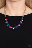 Dreamy Drama - Blue - Paparazzi Accessories - Necklace