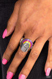 Rainbow of Joy - Multi - Paparazzi Accessories - Ring