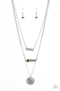 Miracle Mountains - Multi - Paparazzi Accessories - Necklace