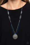 Garden of Grace - Blue - Paparazzi Accessories - Necklace