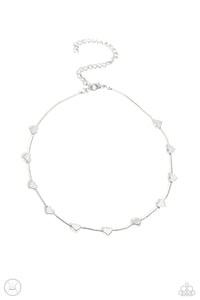 Public Display of Affection - Silver - Paparazzi Accessories - Necklace