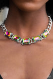 Radiating Review - Multi - Paparazzi Accessories- Necklace