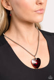 Parting is Such Sweet Sorrow - Red - Paparazzi Accessories - Necklace