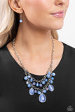 Dewy Disposition - Blue - Paparazzi Accessories - Necklace