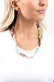 Soothing Stones - Multi - Paparazzi Accessories - Necklace